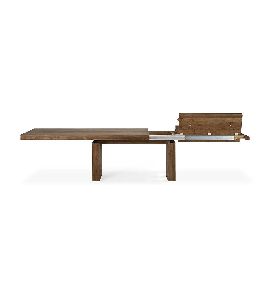 Allred Collaborative - Ethnicraft - Teak Double Extendable Dining Table - Teak Double Extendable Dining Table - 12066