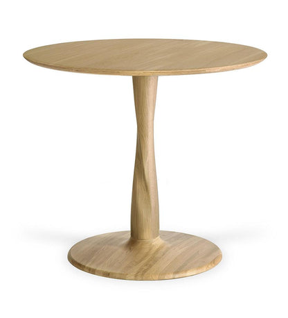 Allred Collaborative - Ethnicraft - Torsion Round Dining Table - - Torsion Round Dining Table - - 50018