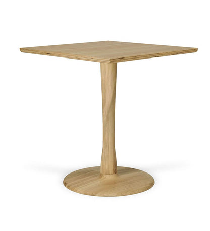 Allred Collaborative - Ethnicraft - Torsion Square Dining Table - Oak - Torsion Square Dining Table - Oak - 50021