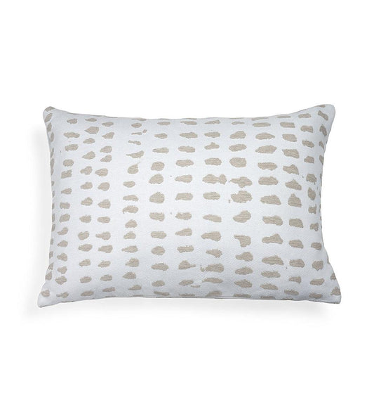 Allred Collaborative - Ethnicraft - White Dots Outdoor Cushion - - White Dots Outdoor Cushion - - 21101