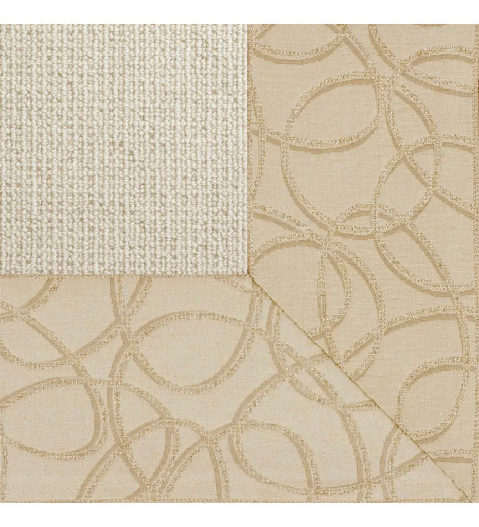 Allred Collaborative - Fibreworks - Bedford Linen White Wool Rug - Bedford Linen White Wool Rug - 8614-268