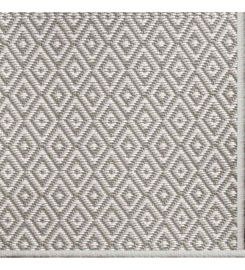 Allred Collaborative - Fibreworks - Etna - Marseille Silver Indoor/Outdoor Rug - Etna - Marseille Silver Indoor/Outdoor Rug - 0053-268