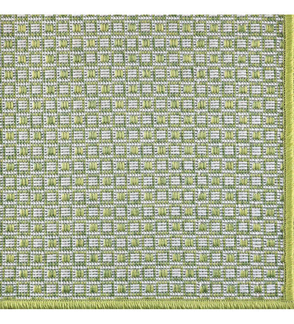 Allred Collaborative - Fibreworks - Mondrian Sap Green Indoor/Outdoor Rug - Mondrian Sap Green Indoor/Outdoor Rug - 1413-268