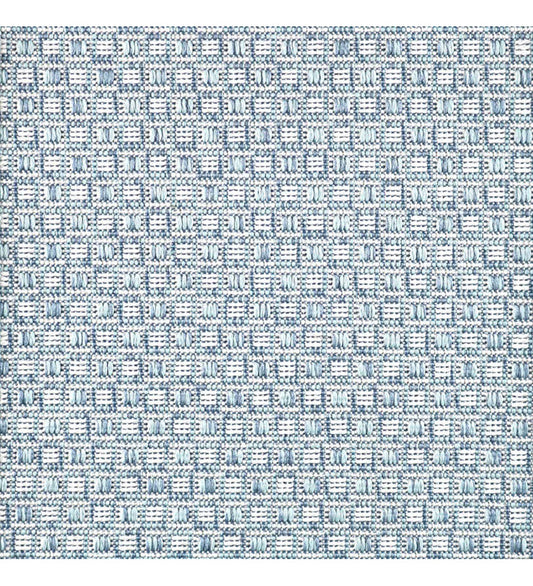 Allred Collaborative - Fibreworks - Mondrian Sky Blue Indoor/Outdoor Rug - Mondrian Sky Blue Indoor/Outdoor Rug - 1412-268