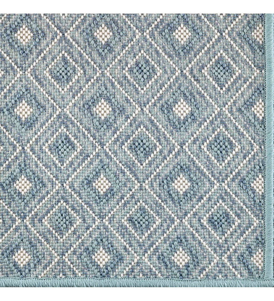 Allred Collaborative - Fibreworks - Pablo Sky Blue Indoor/Outdoor Rug - Pablo Sky Blue Indoor/Outdoor Rug - 1422-268