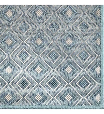 Allred Collaborative - Fibreworks - Pablo Sky Blue Indoor/Outdoor Rug - Pablo Sky Blue Indoor/Outdoor Rug - 1422-268