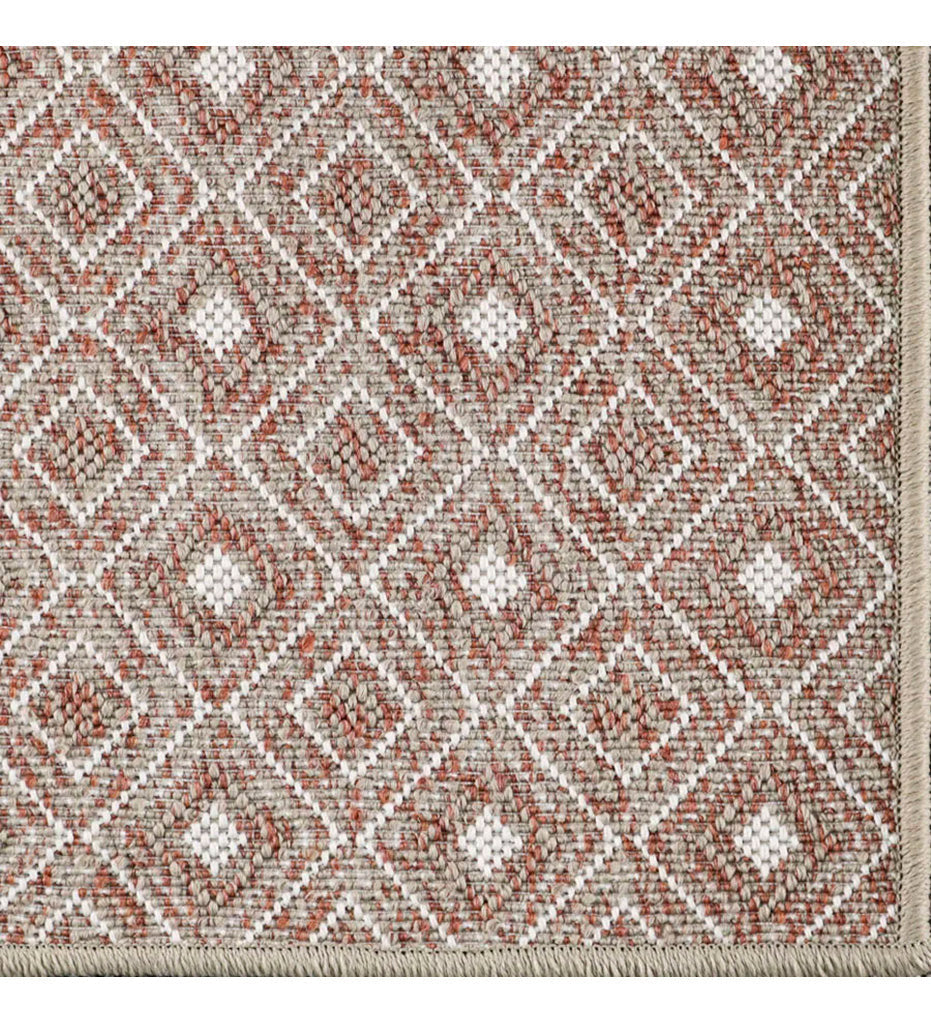 Allred Collaborative - Fibreworks - Pablo Terra Cotta Indoor/Outdoor Rug - Pablo Terra Cotta Indoor/Outdoor Rug - 1421-268