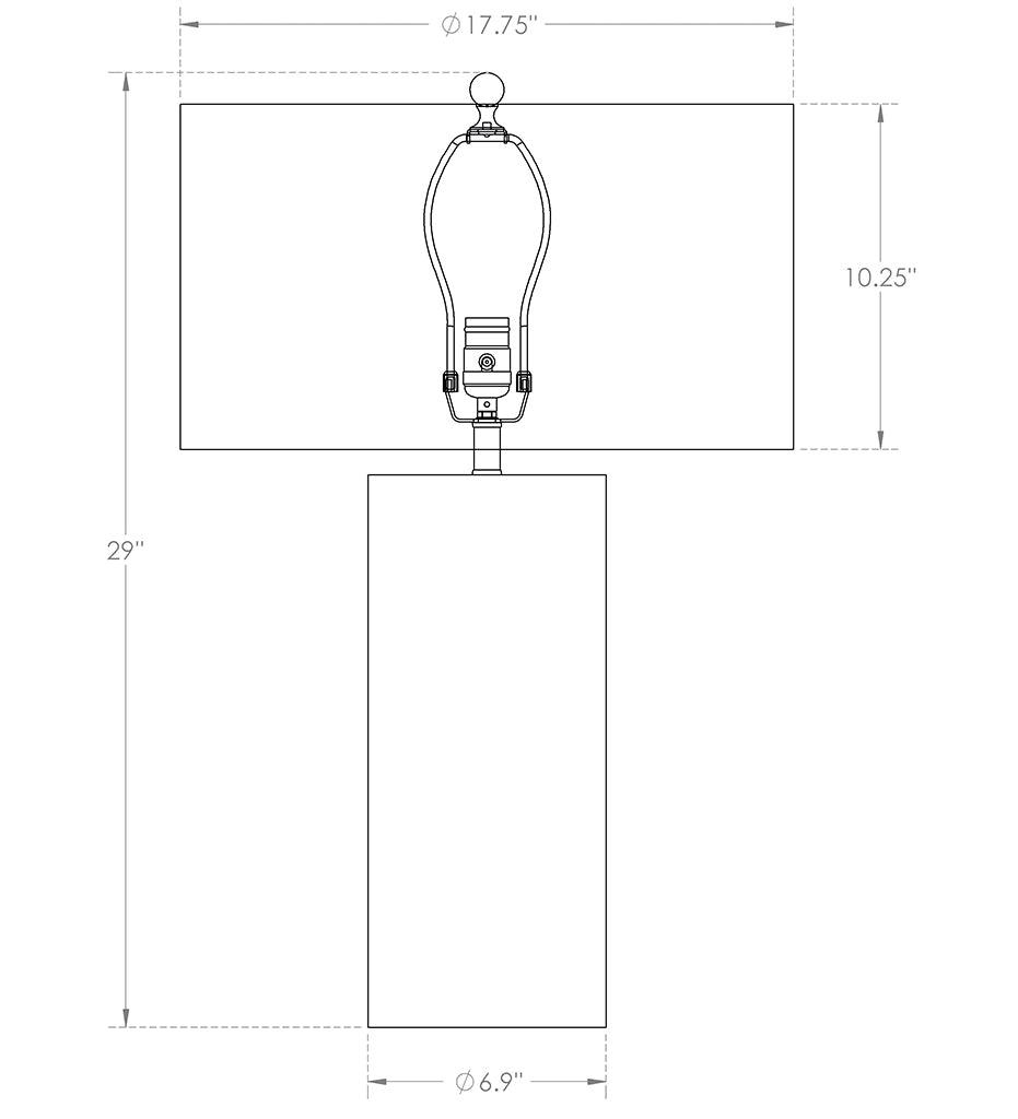 Allred Collaborative - FlowDecor - Avery Table Lamp - - Avery Table Lamp - - 3956-OWL