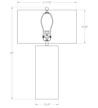 Allred Collaborative - FlowDecor - Avery Table Lamp - - Avery Table Lamp - - 3956-OWL