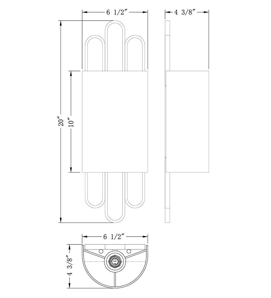 Allred Collaborative - FlowDecor - Barclay Sconce - - Barclay Sconce - - 6062