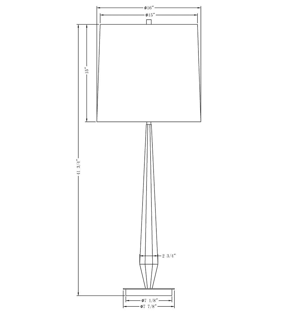 Allred Collaborative - FlowDecor - Caden Table Lamp - Caden Table Lamp - 4091-OWL