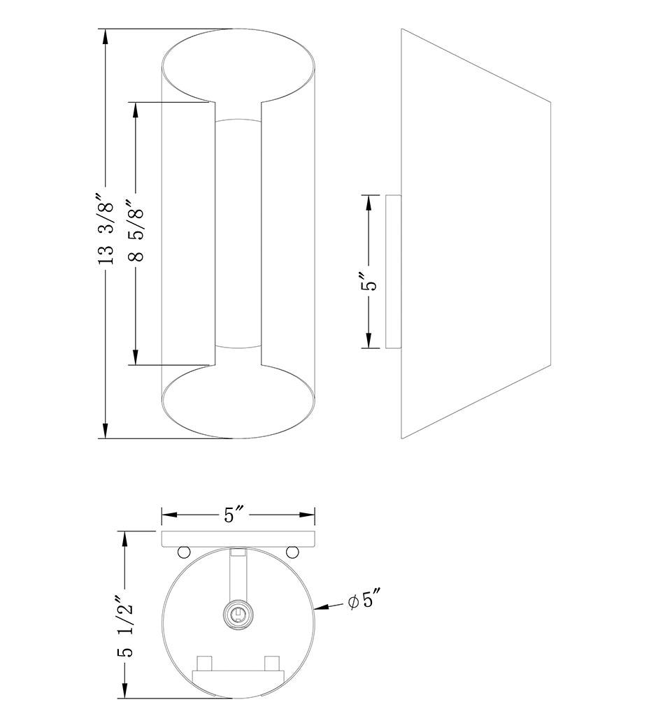 Allred Collaborative - FlowDecor - Enza Sconce - - Enza Sconce - - 6064