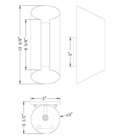 Allred Collaborative - FlowDecor - Enza Sconce - - Enza Sconce - - 6064