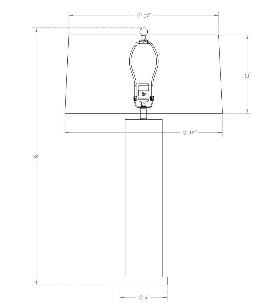 Allred Collaborative - FlowDecor - Miranda Table Lamp - Miranda Table Lamp - 