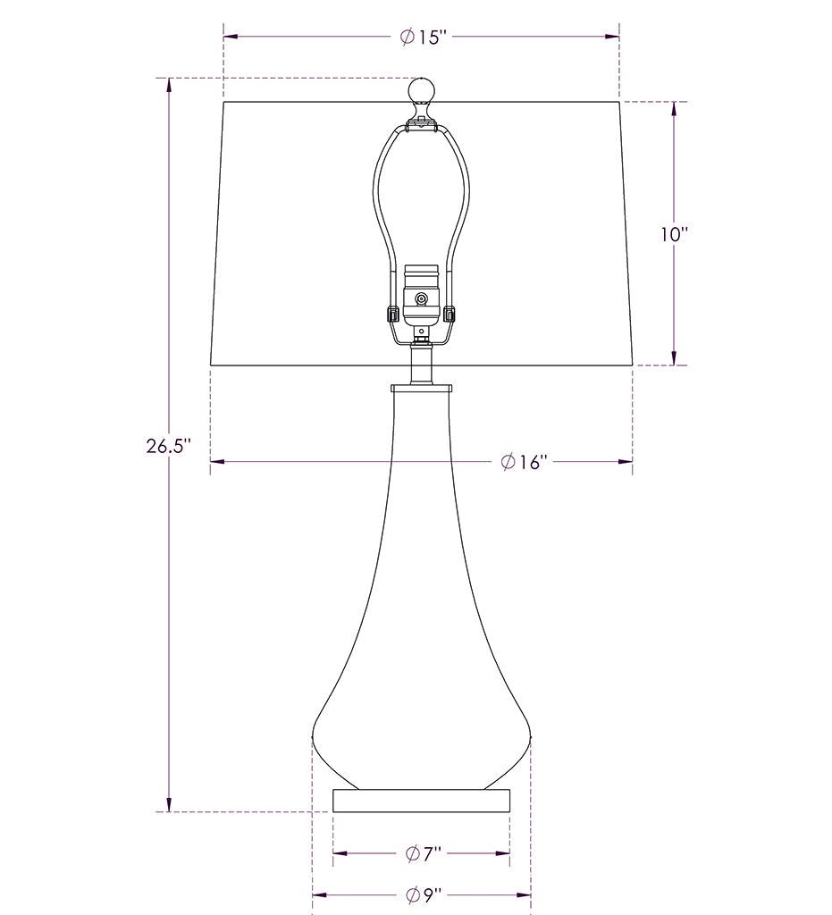 Allred Collaborative - FlowDecor - Orwell Table Lamp - Orwell Table Lamp - 4030-OWL