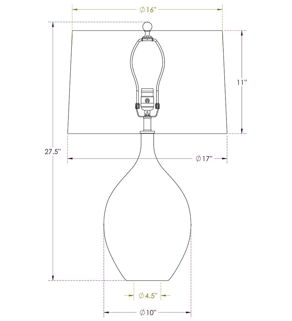 Allred Collaborative - FlowDecor - Raymond Table Lamp - Raymond Table Lamp - 4511-OWC