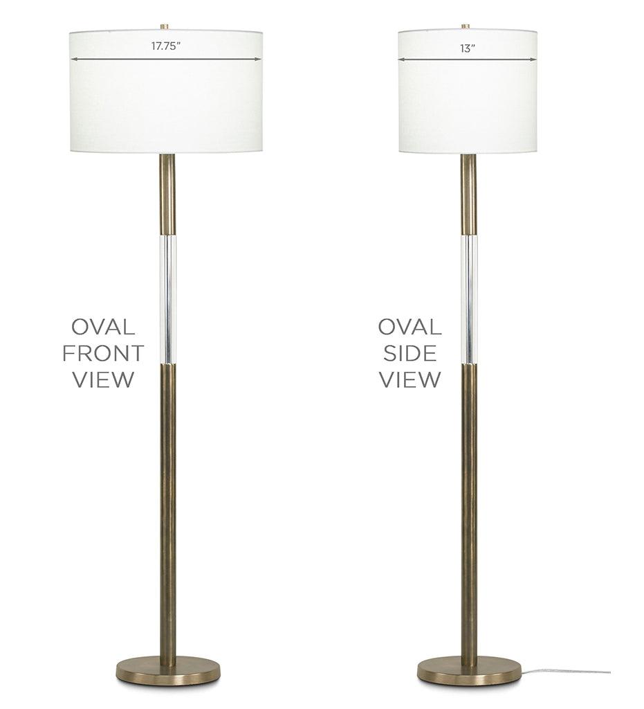 Allred Collaborative - FlowDecor - Severn Floor Lamp - Severn Floor Lamp - 3640-OVAL-OWL