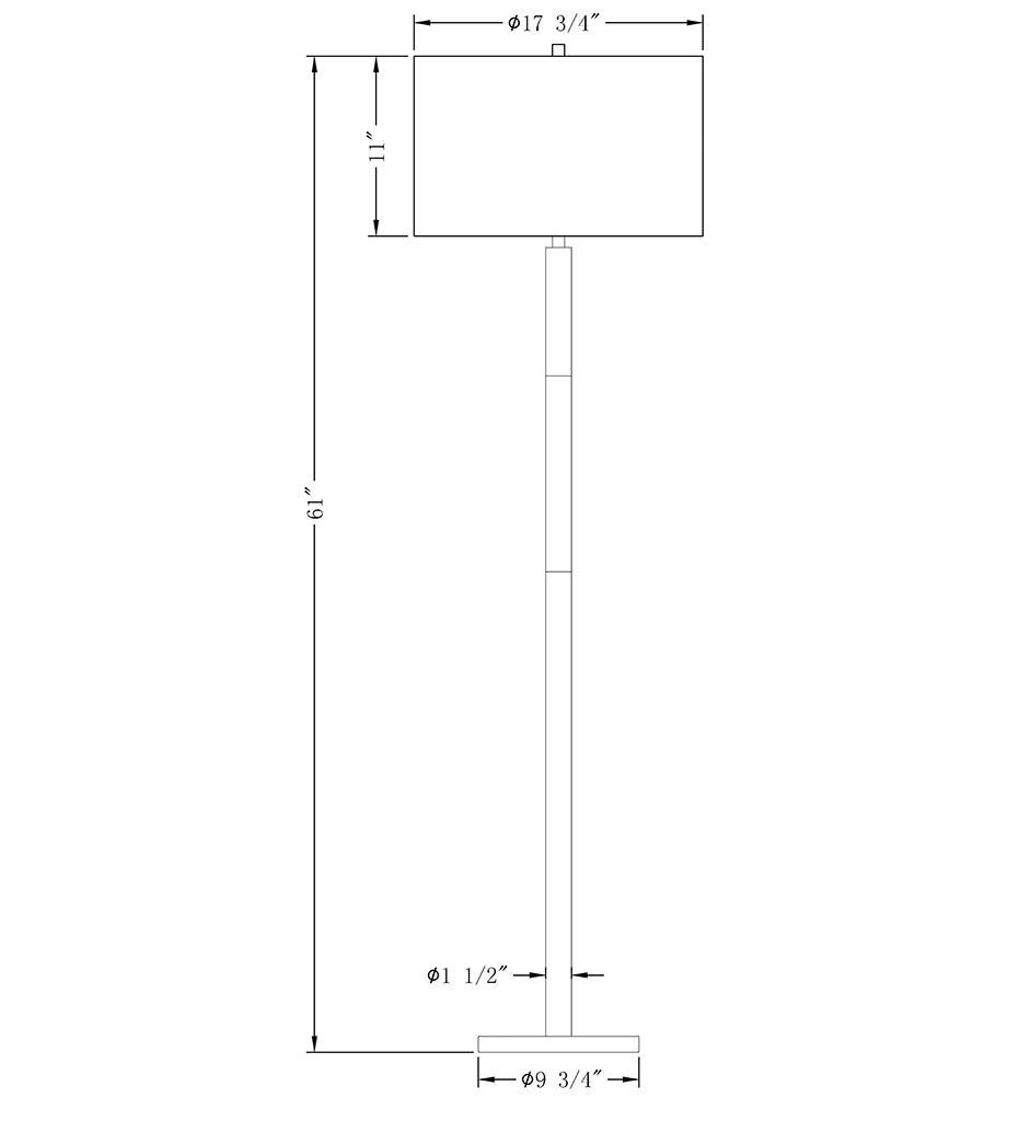 Allred Collaborative - FlowDecor - Severn Floor Lamp - Severn Floor Lamp - 3640-OWL