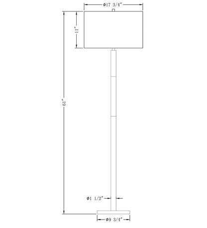 Allred Collaborative - FlowDecor - Severn Floor Lamp - Severn Floor Lamp - 3640-OWL