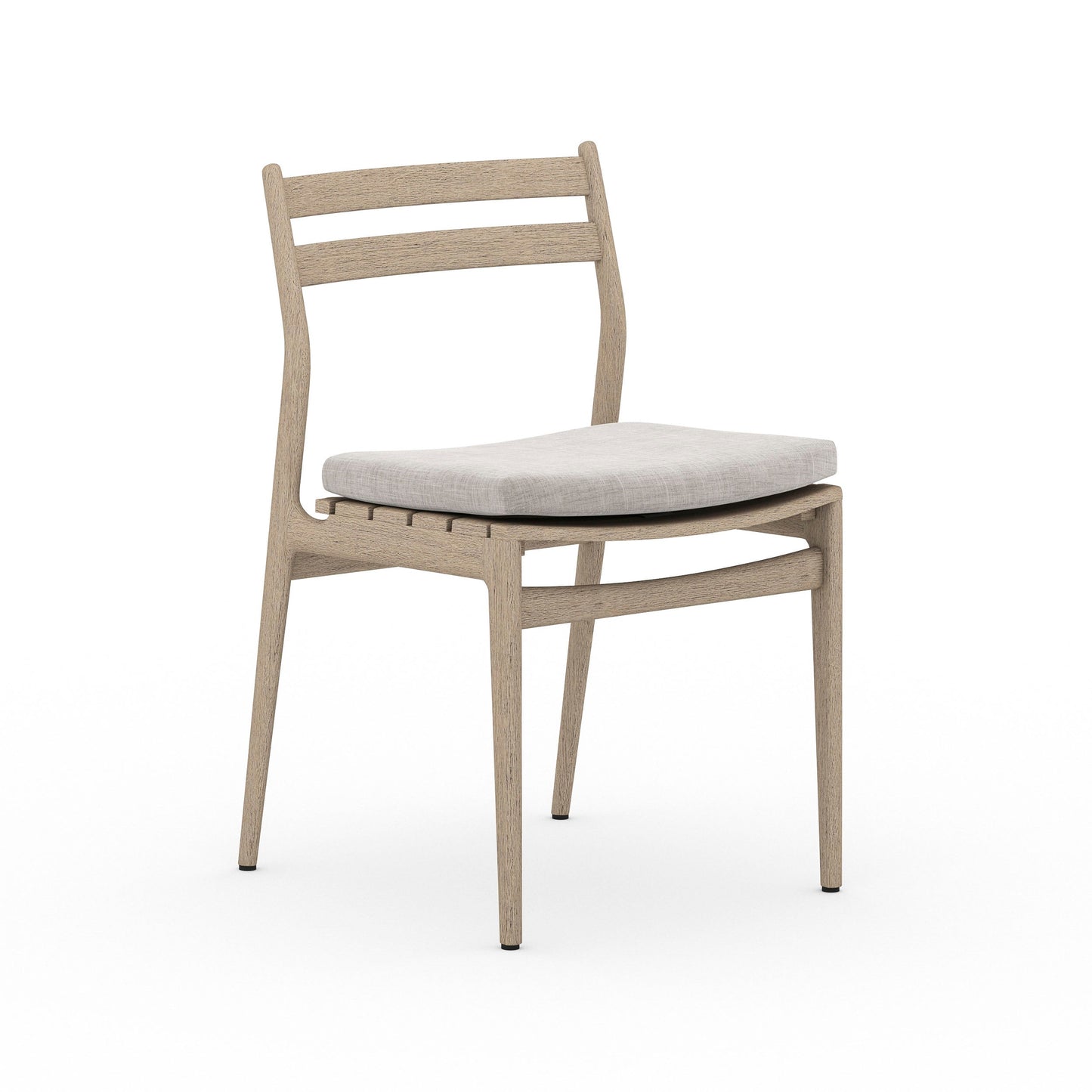 Allred Collaborative - Four Hands - Atherton Brown Outdoor Dining Chair - Stone Grey - Atherton Brown Outdoor Dining Chair - Stone Grey - JSOL-08302K-561