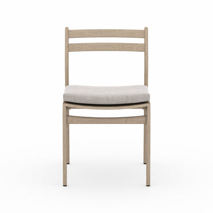 Allred Collaborative - Four Hands - Atherton Brown Outdoor Dining Chair - Stone Grey - Atherton Brown Outdoor Dining Chair - Stone Grey - JSOL-08302K-561