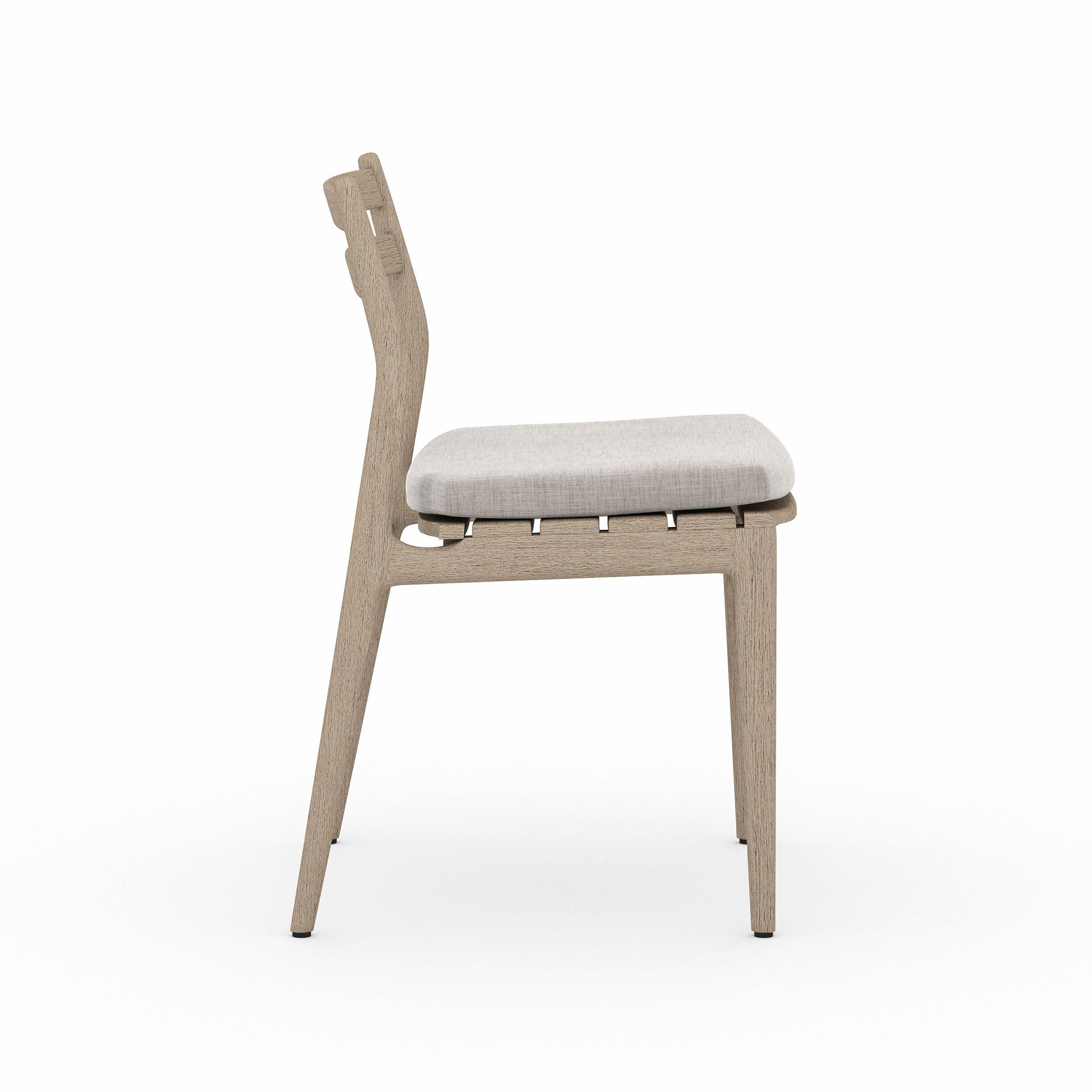 Allred Collaborative - Four Hands - Atherton Brown Outdoor Dining Chair - Stone Grey - Atherton Brown Outdoor Dining Chair - Stone Grey - JSOL-08302K-561