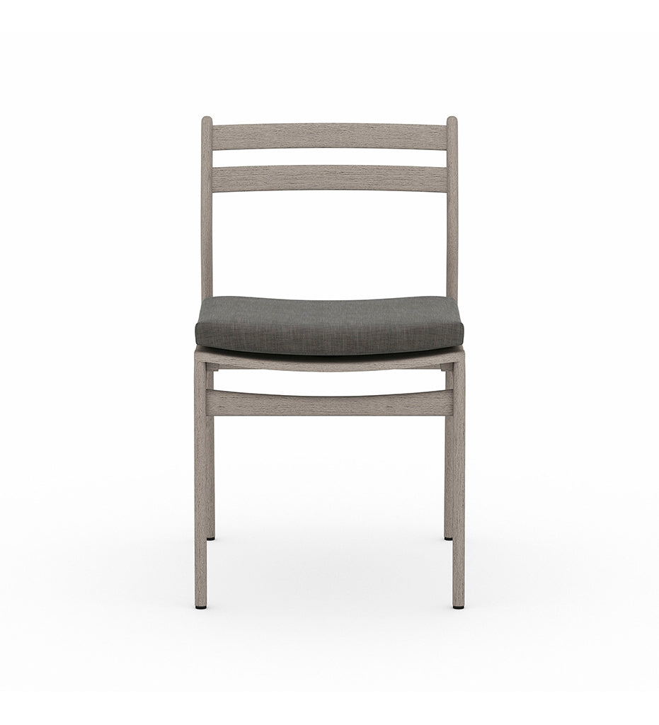 Allred Collaborative - Four Hands - Atherton Grey Outdoor Dining Chair - Charcoal - Atherton Grey Outdoor Dining Chair - Charcoal - JSOL-08301K-562