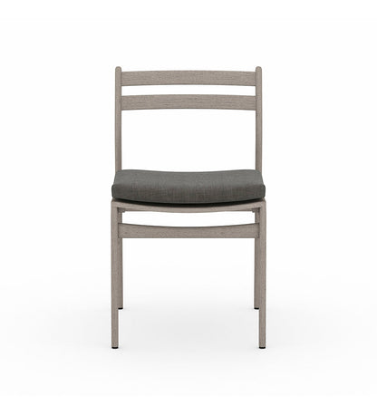 Allred Collaborative - Four Hands - Atherton Grey Outdoor Dining Chair - Charcoal - Atherton Grey Outdoor Dining Chair - Charcoal - JSOL-08301K-562