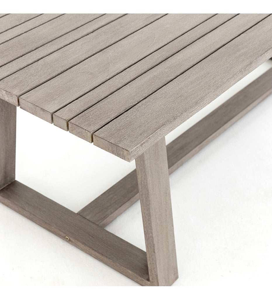 Allred Collaborative - Four Hands - Atherton Outdoor Dining Table - Grey - Atherton Outdoor Dining Table - Grey - JSOL-019A