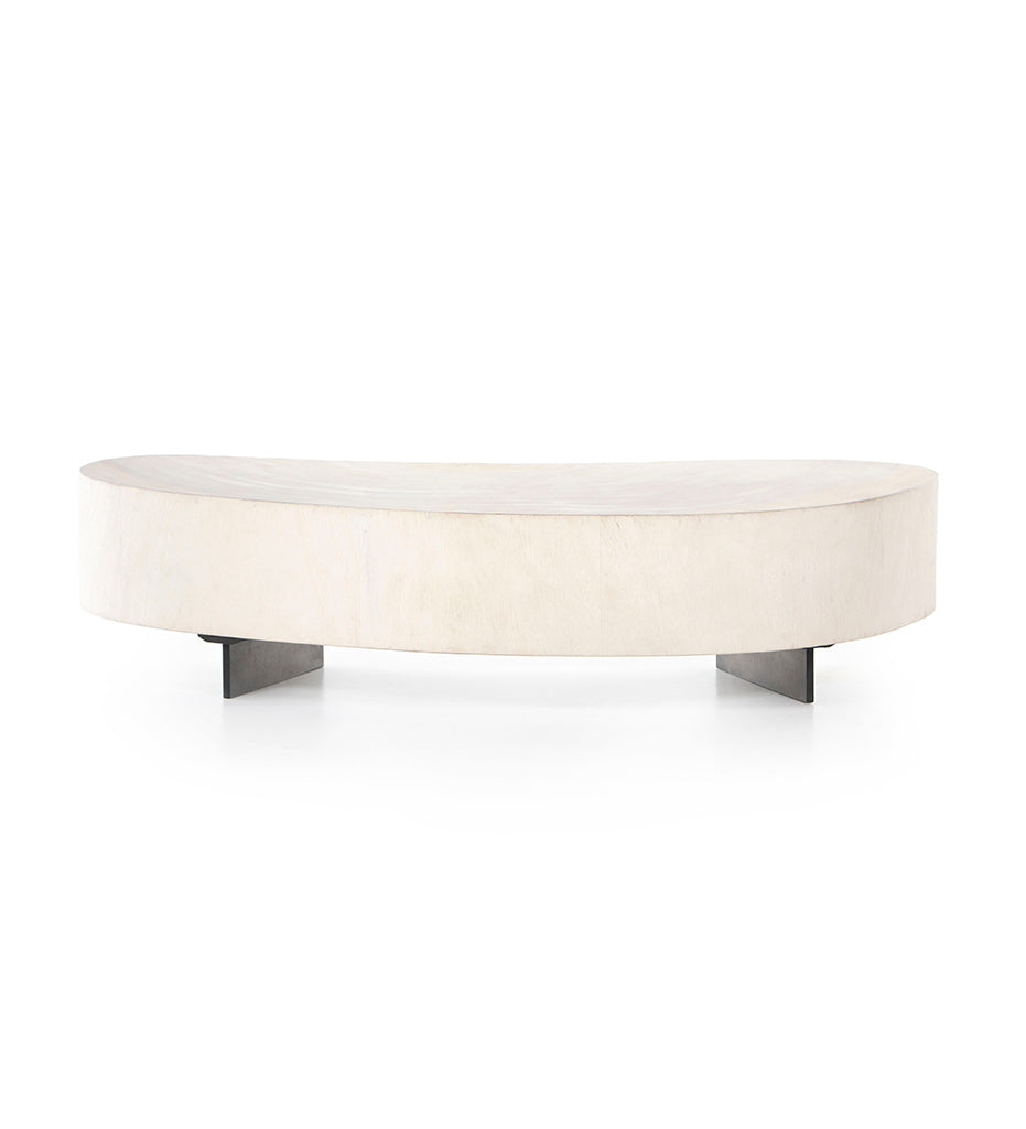 Allred Collaborative - Four Hands - Avett Coffee Table - Short - Bleached - Avett Coffee Table - Short - Bleached - 226031-001