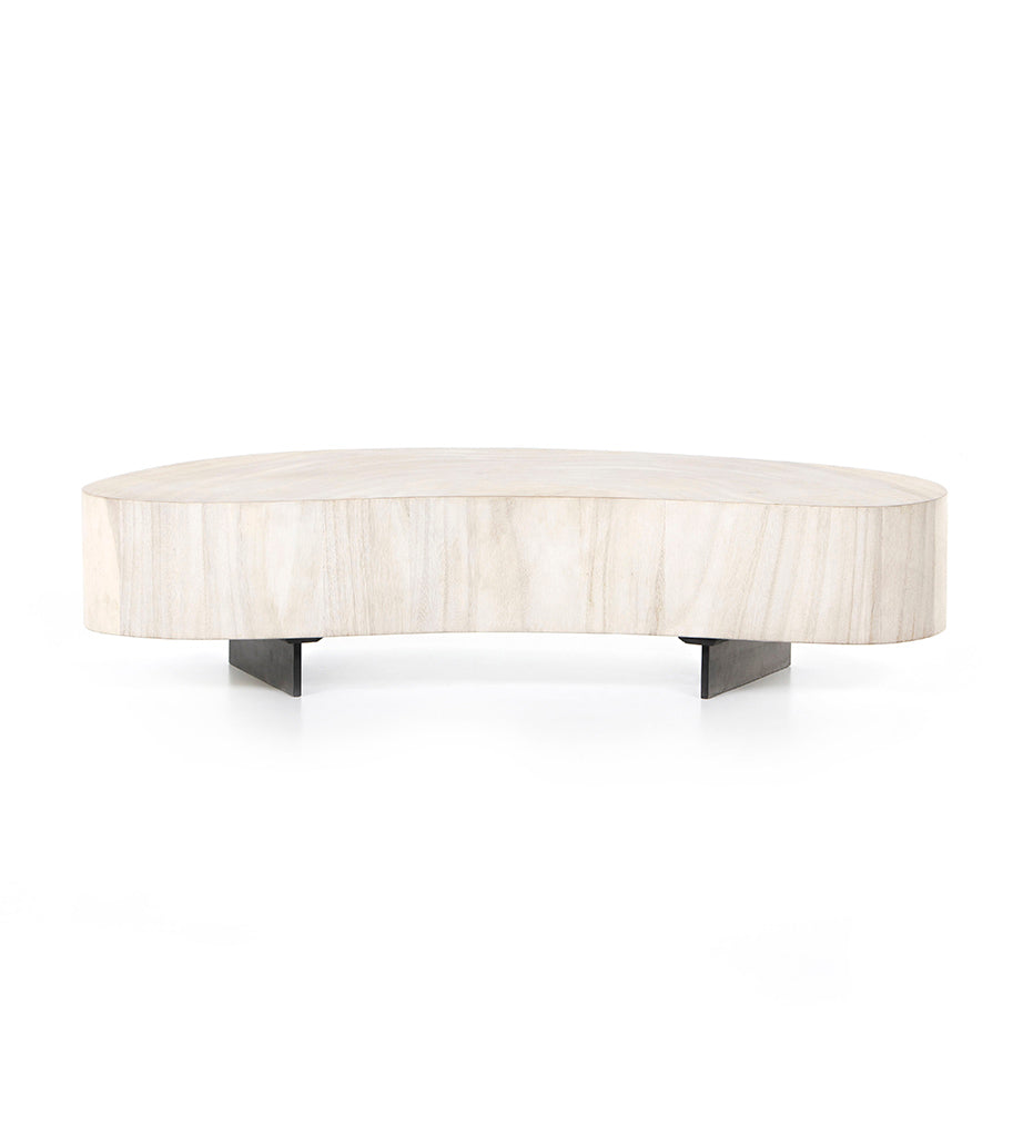 Allred Collaborative - Four Hands - Avett Coffee Table - Short - Bleached - Avett Coffee Table - Short - Bleached - 226031-001