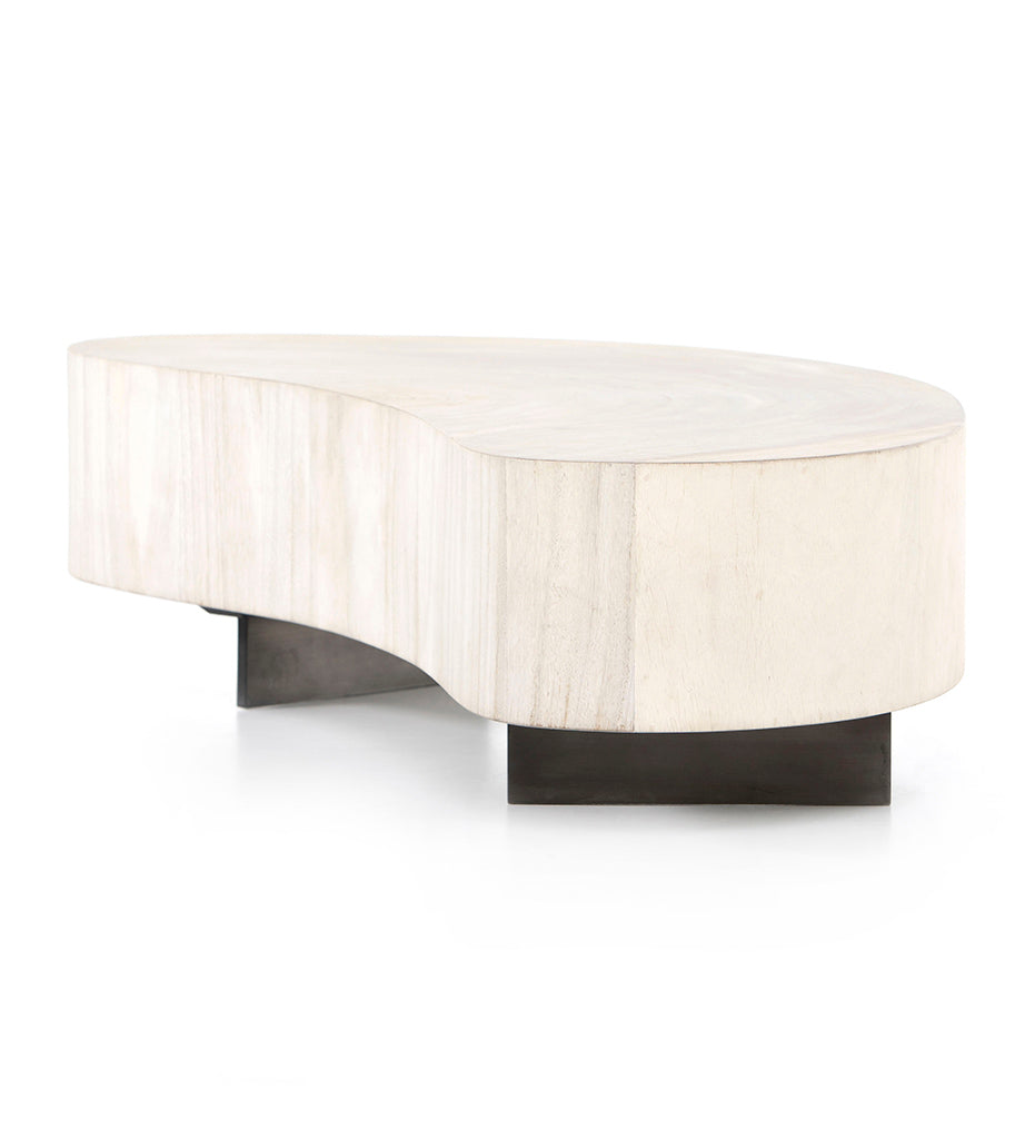 Allred Collaborative - Four Hands - Avett Coffee Table - Short - Bleached - Avett Coffee Table - Short - Bleached - 226031-001