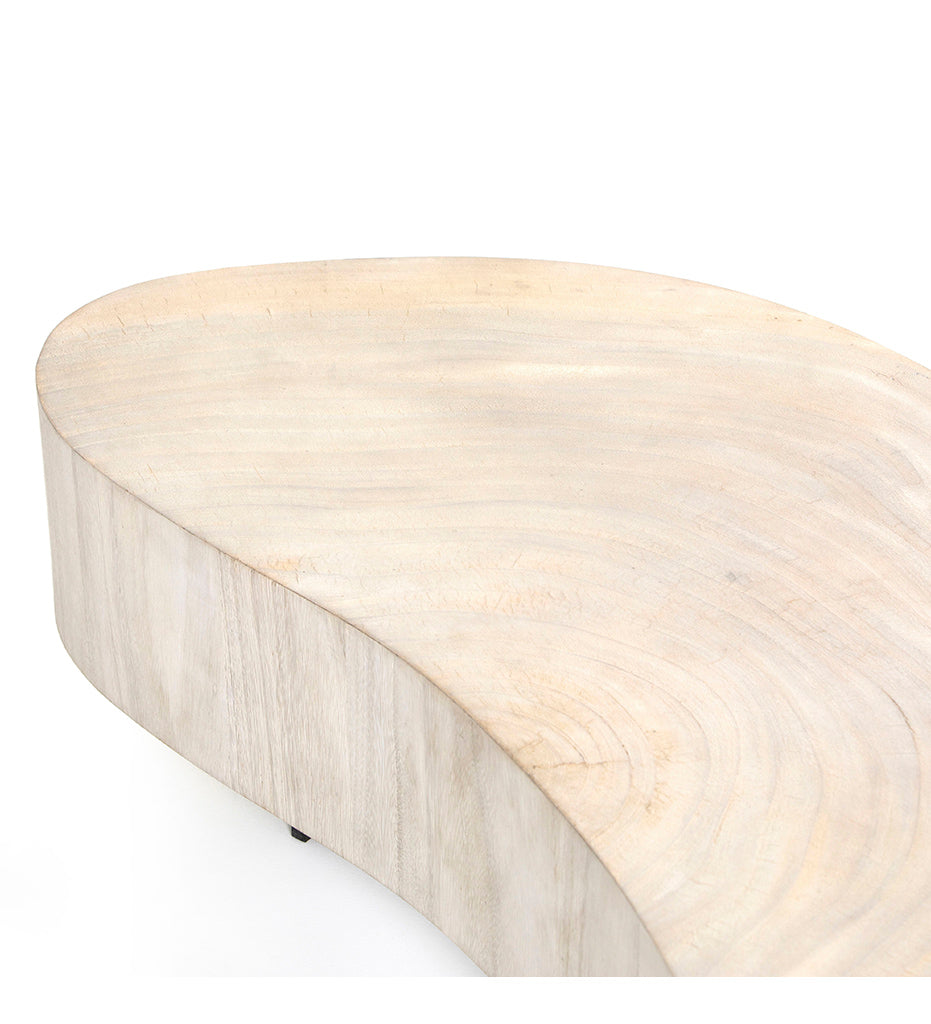 Allred Collaborative - Four Hands - Avett Coffee Table - Short - Bleached - Avett Coffee Table - Short - Bleached - 226031-001