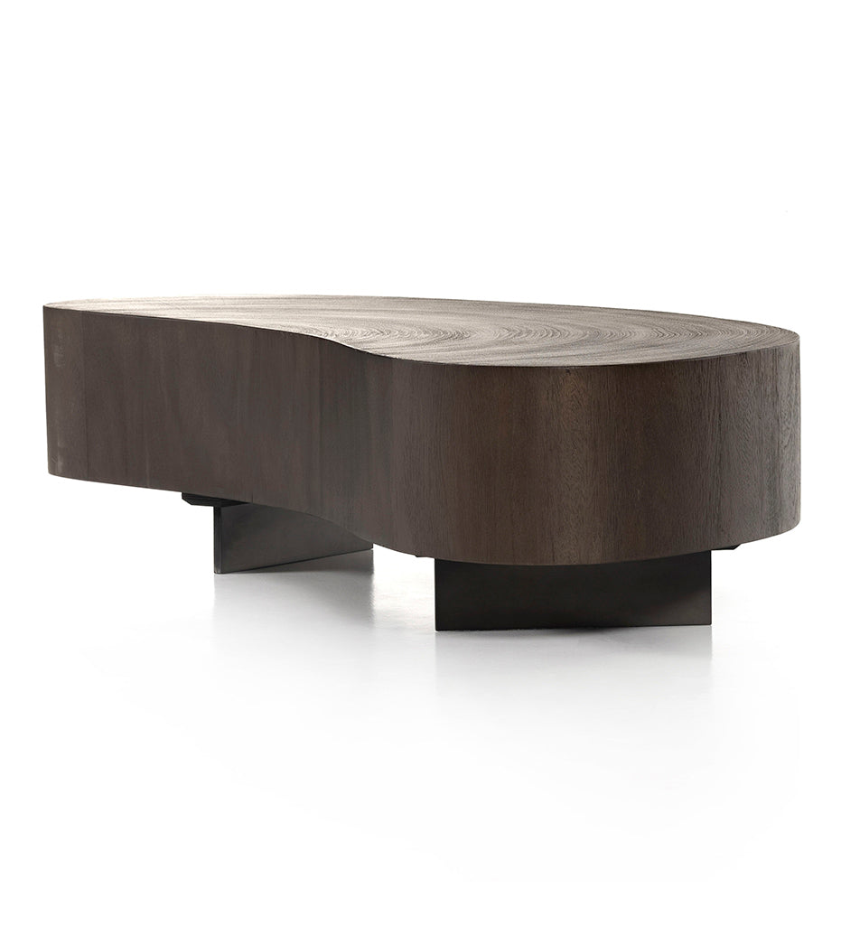 Allred Collaborative - Four Hands - Avett Coffee Table - Short - Smoked - Avett Coffee Table - Short - Smoked - 226031-002