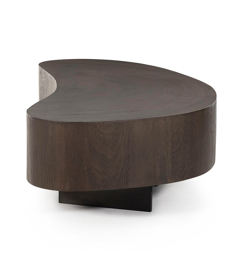 Allred Collaborative - Four Hands - Avett Coffee Table - Short - Smoked - Avett Coffee Table - Short - Smoked - 226031-002