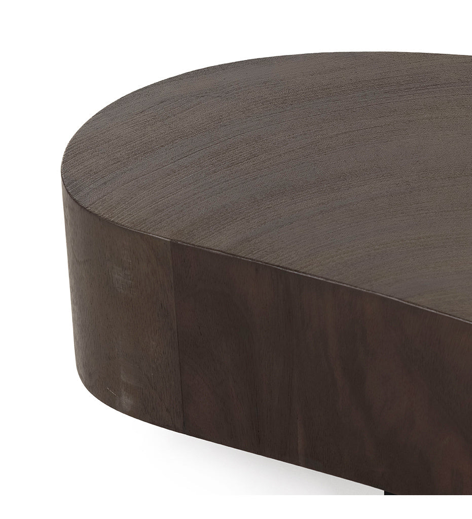 Allred Collaborative - Four Hands - Avett Coffee Table - Short - Smoked - Avett Coffee Table - Short - Smoked - 226031-002