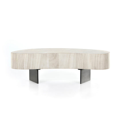 Allred Collaborative - Four Hands - Avett Coffee Table - Tall - Bleached - Avett Coffee Table - Tall - Bleached - 226030-001