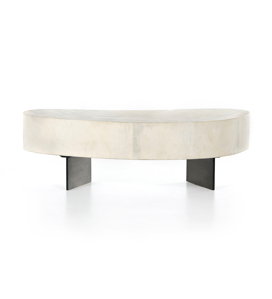 Allred Collaborative - Four Hands - Avett Coffee Table - Tall - Bleached - Avett Coffee Table - Tall - Bleached - 226030-001