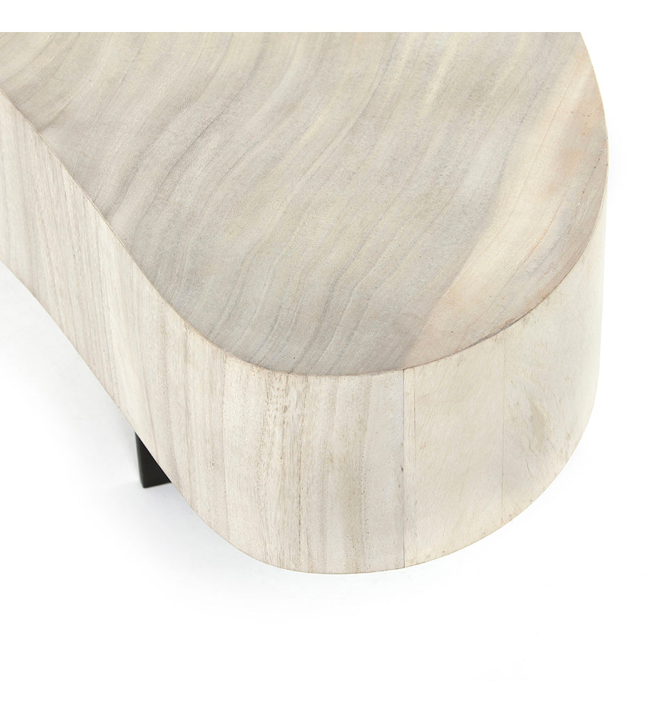 Allred Collaborative - Four Hands - Avett Coffee Table - Tall - Bleached - Avett Coffee Table - Tall - Bleached - 226030-001