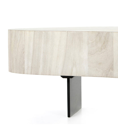 Allred Collaborative - Four Hands - Avett Coffee Table - Tall - Bleached - Avett Coffee Table - Tall - Bleached - 226030-001