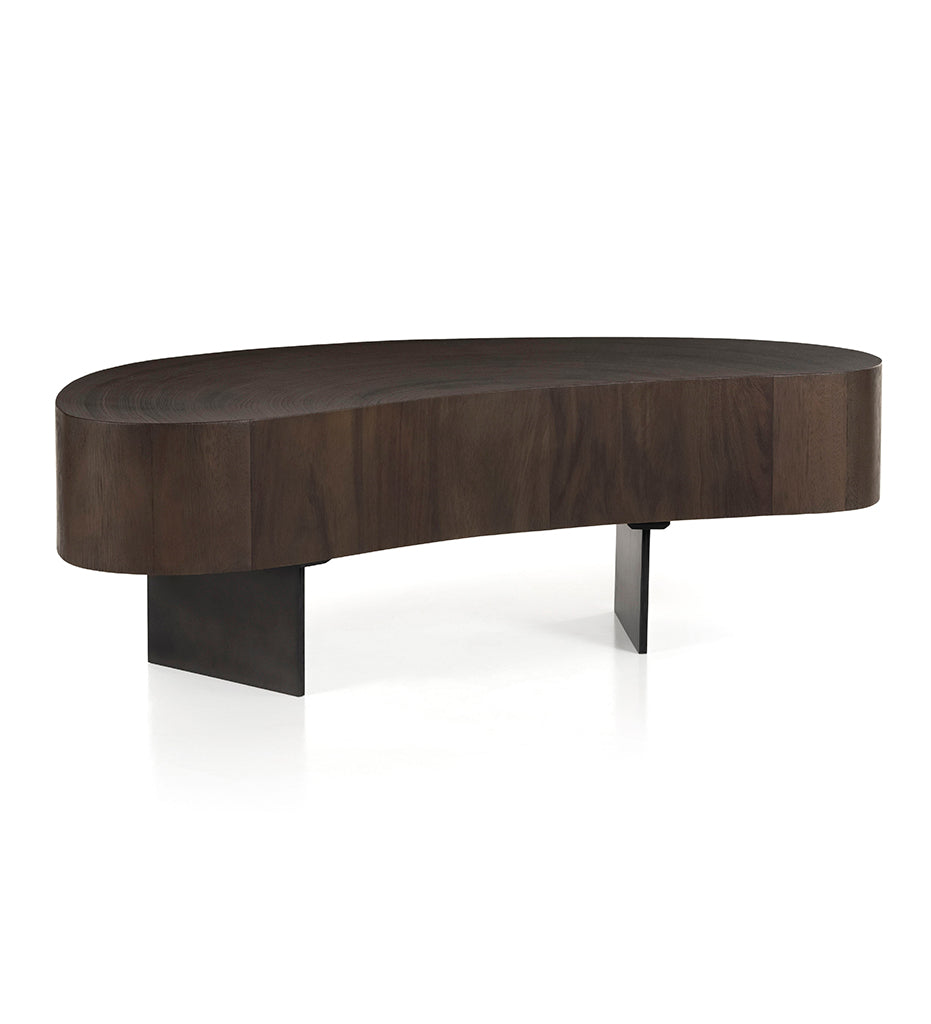 Allred Collaborative - Four Hands - Avett Coffee Table - Tall - Smoked - Avett Coffee Table - Tall - Smoked - 226030-002