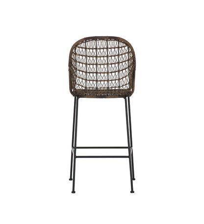 Allred Collaborative - Four Hands - Bandera Bar Stool - Distressed Grey - Bandera Bar Stool - Distressed Grey - JLAN-124A