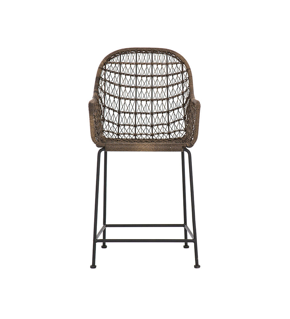 Allred Collaborative - Four Hands - Bandera Counter Stool - Distressed Grey - Bandera Counter Stool - Distressed Grey - JLAN-125A