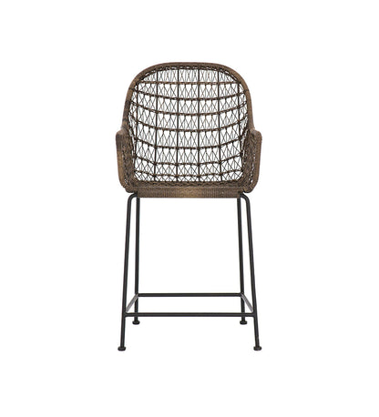 Allred Collaborative - Four Hands - Bandera Counter Stool - Distressed Grey - Bandera Counter Stool - Distressed Grey - JLAN-125A