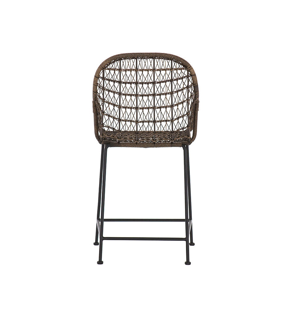 Allred Collaborative - Four Hands - Bandera Counter Stool - Distressed Grey - Bandera Counter Stool - Distressed Grey - JLAN-125A