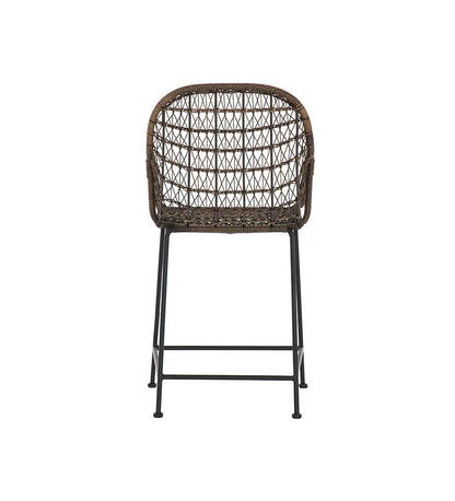 Allred Collaborative - Four Hands - Bandera Counter Stool - Distressed Grey - Bandera Counter Stool - Distressed Grey - JLAN-125A