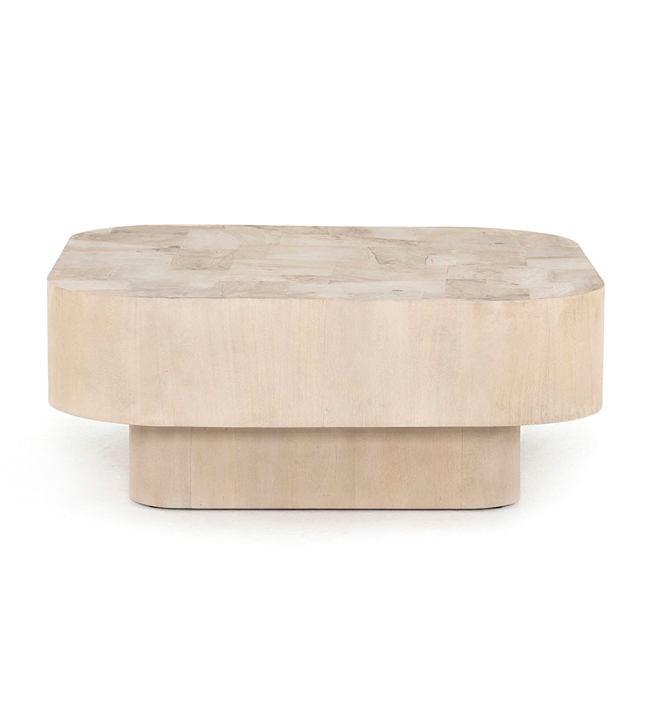 Allred Collaborative - Four Hands - Blanco Coffee Table - Bleached Burl - Blanco Coffee Table - Bleached Burl - 224828-001