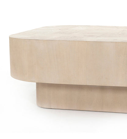 Allred Collaborative - Four Hands - Blanco Coffee Table - Bleached Burl - Blanco Coffee Table - Bleached Burl - 224828-001