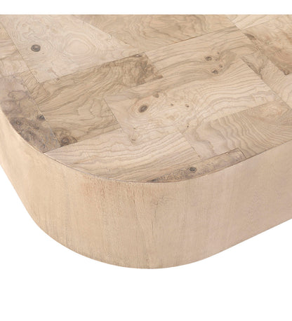 Allred Collaborative - Four Hands - Blanco Coffee Table - Bleached Burl - Blanco Coffee Table - Bleached Burl - 224828-001