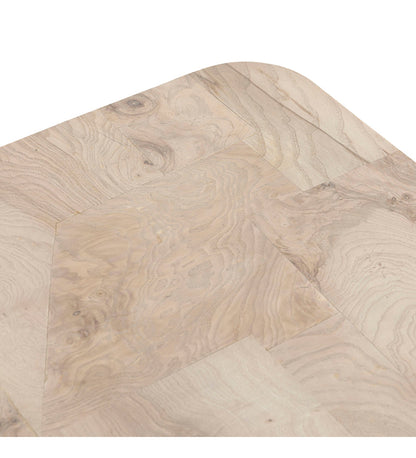 Allred Collaborative - Four Hands - Blanco End Table - Bleached Burl - Blanco End Table - Bleached Burl - 224809-001